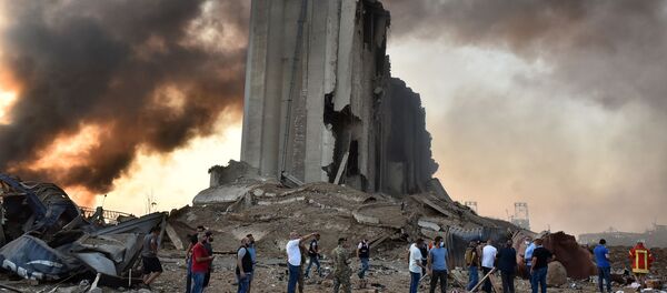 Разрушения на месте взрыва в Бейруте - Sputnik Արմենիա