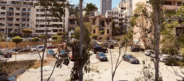 Последствия взрыва в Бейруте (5 августа 2020). - Sputnik Արմենիա