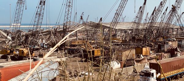 Последствия взрыва в Бейруте (5 августа 2020). - Sputnik Արմենիա