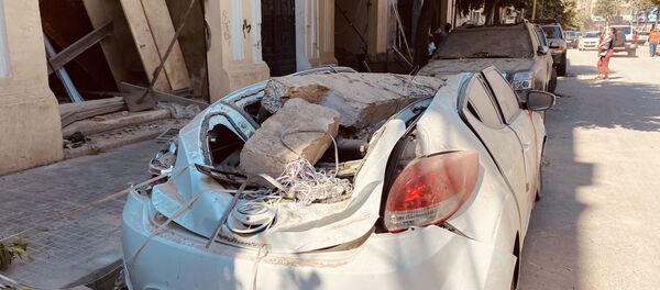 Последствия взрыва в Бейруте (5 августа 2020). - Sputnik Армения