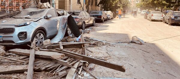 Последствия взрыва в Бейруте (5 августа 2020). - Sputnik Արմենիա