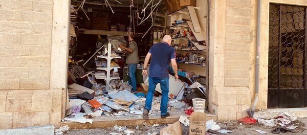 Последствия взрыва в Бейруте (5 августа 2020). - Sputnik Армения