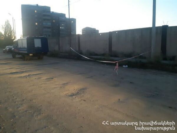 В Гюмри обнаружена граната В Гюмри обнаружена граната - Sputnik Армения