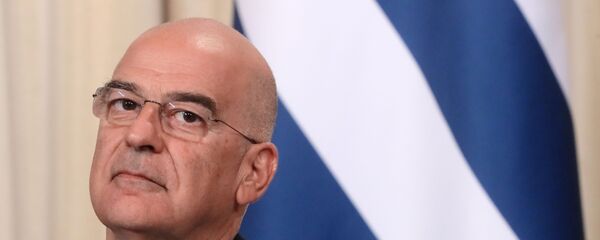 Встреча глав МИД РФ и Греции С. Лаврова и Н. Дендиаса - Sputnik Արմենիա