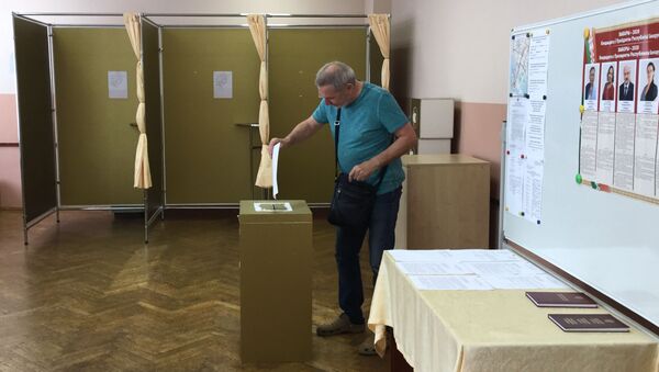 Досрочное голосование на выборах президента Белоруссии - Sputnik Արմենիա