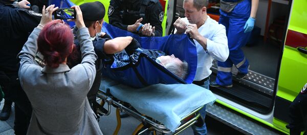 Актера Михаила Ефремова госпитализируют из здания Пресненского суда города Москвы - Sputnik Армения