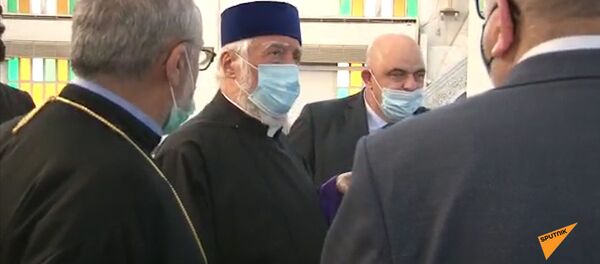 Արամ Ա կաթողիկոսը շրջել է Բեյրութի հայկական եկեղեցիներով Արամ Ա կաթողիկոսը շրջել է Բեյրութի հայկական եկեղեցիներով - Sputnik Արմենիա