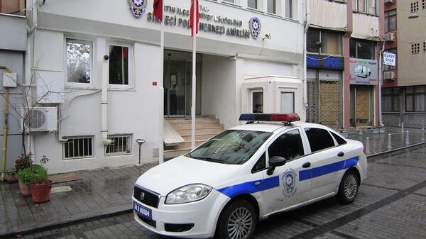 Полицейский автомобиль в Турции - Sputnik Արմենիա