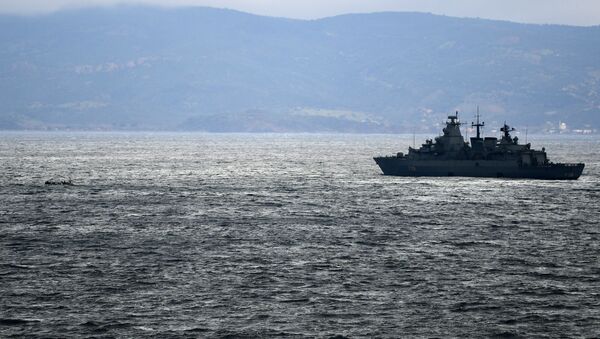 Греческий военный корабль - Sputnik Արմենիա