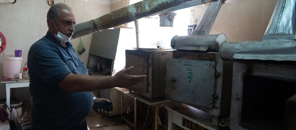 Гагик Абовян, основатель предприятия Артамете по выпуску дросселей в городе Ноемберян - Sputnik Արմենիա