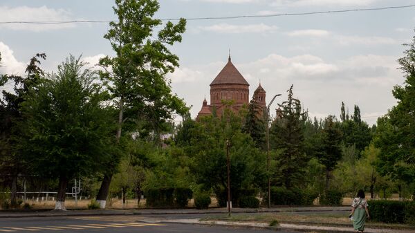 Церковь Сурб Ованнес в городе Абовян - Sputnik Армения