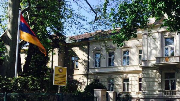 Фасад здания посольства Армении в Австрии  - Sputnik Армения