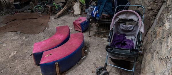 Двор дома Акопджанянов в деревне Хаштарак (21 августа 2020). Тавуш - Sputnik Արմենիա