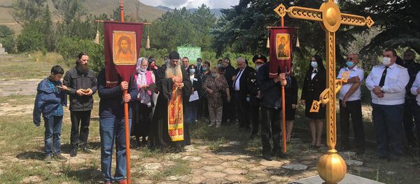 Мероприятие, посвященное памяти 216-летия Памбакской битвы (22 августа 2020). Нор Хачакап, Лори - Sputnik Արմենիա