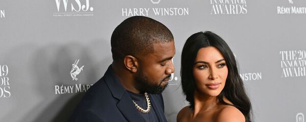 Ким Кардашьян Уэст и Канье Уэст на церемонии награждения Innovator Awards WSJ Magazine 2019 в MOMA (6 ноября 2019). Нью-Йорк - Sputnik Армения