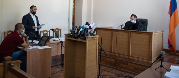 Судебное заседание по делу Гагика Хачатряна (26 августа 2020). Еревaн Судебное заседание по делу Гагика Хачатряна (26 августа 2020). Еревaн - Sputnik Արմենիա