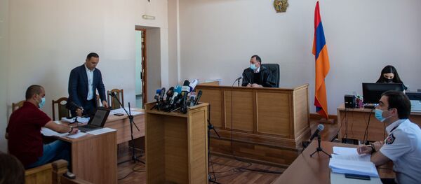 Судебное заседание по делу Гагика Хачатряна (26 августа 2020). Еревaн Судебное заседание по делу Гагика Хачатряна (26 августа 2020). Еревaн - Sputnik Արմենիա