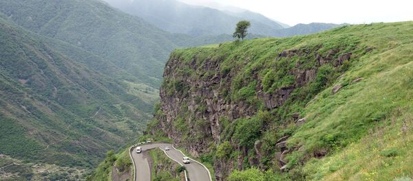 Ущелье возле села Одзун в Лорийской области - Sputnik Армения