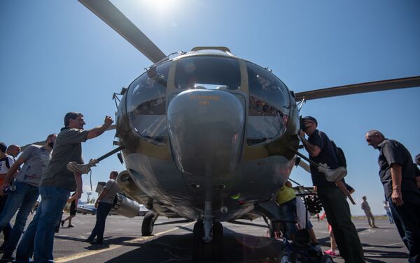 Ավիաշոու «Էրեբունի» օդանավակայանի ռուսական ռազմաբազայում, Երևան - Sputnik Արմենիա