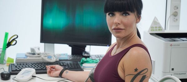 Певица Юлия Волкова в павильоне «Здоровая Москвa» (17 июля 2019). Москвa - Sputnik Армения