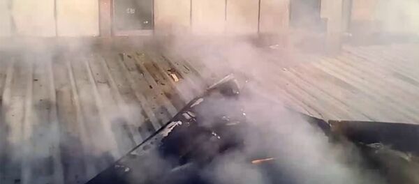 Հրդեհ արտադրամասում Հրդեհ արտադրամասում - Sputnik Армения