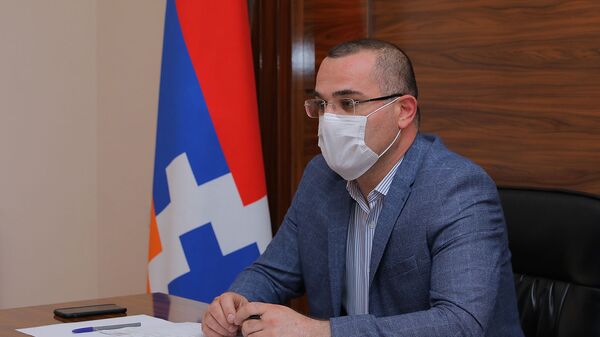 Председатель постоянной комиссии по финансово-бюджетным вопросам и экономическому управлению Национального собрания Карабаха Артур Арутюнян - Sputnik Армения