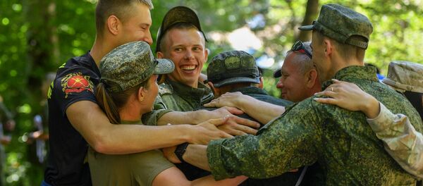 Российская команда одержала победу в международном конкурсе «Воин мира» АРМИ-2020 в Армении - Sputnik Армения