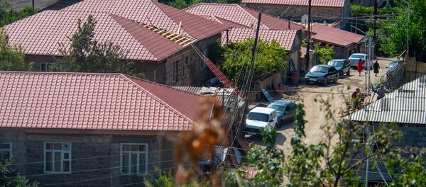 Восстановительные работы в общине Айгепар, Тавушская область Восстановительные работы в общине Айгепар, Тавушская область - Sputnik Армения