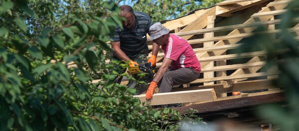 Восстановительные работы в общине Айгепар, Тавушская область Восстановительные работы в общине Айгепар, Тавушская область - Sputnik Արմենիա
