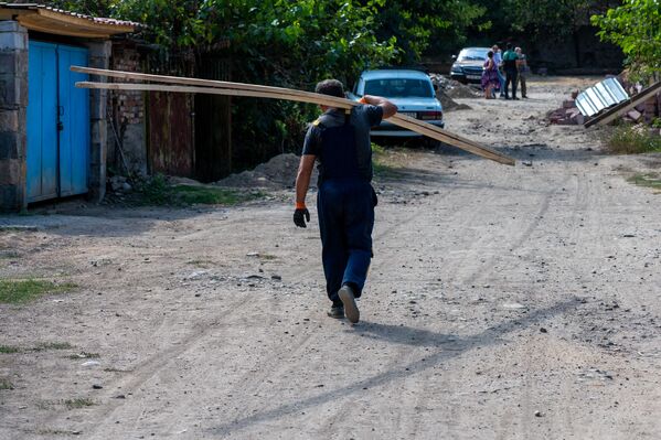 Восстановительные работы в общине Айгепар, Тавушская область - Sputnik Армения