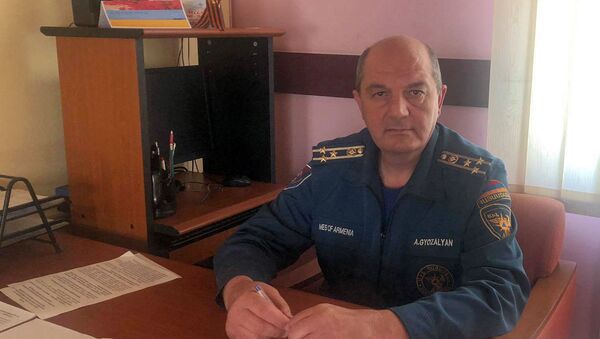 Полковник МЧС Алексан Гезалян - Sputnik Արմենիա