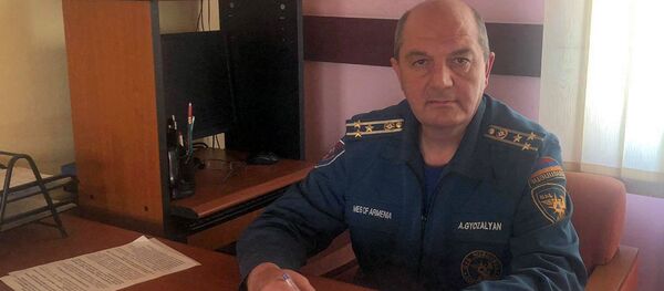 Полковник МЧС Алексан Гезалян - Sputnik Արմենիա