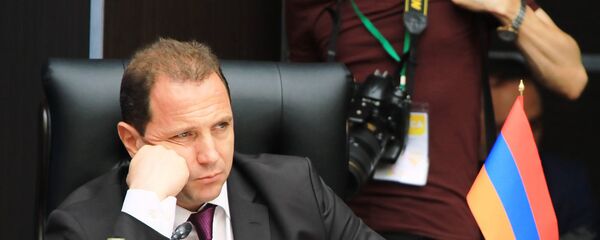 Министр обороны РА Давид Тоноян принял участие в совместном заседании глав министерств обороны стран СНГ, Шанхайской организации сотрудничества (ШОС) и стран-участниц ОДКБ (4 сентября 2020). Москва - Sputnik Արմենիա