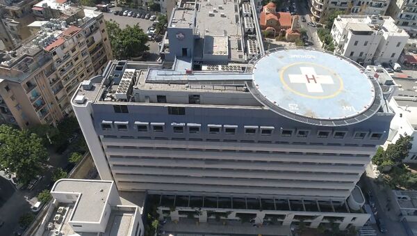 Больница Святого Георгия в Бейруте после смертельных взрывов - Sputnik Армения