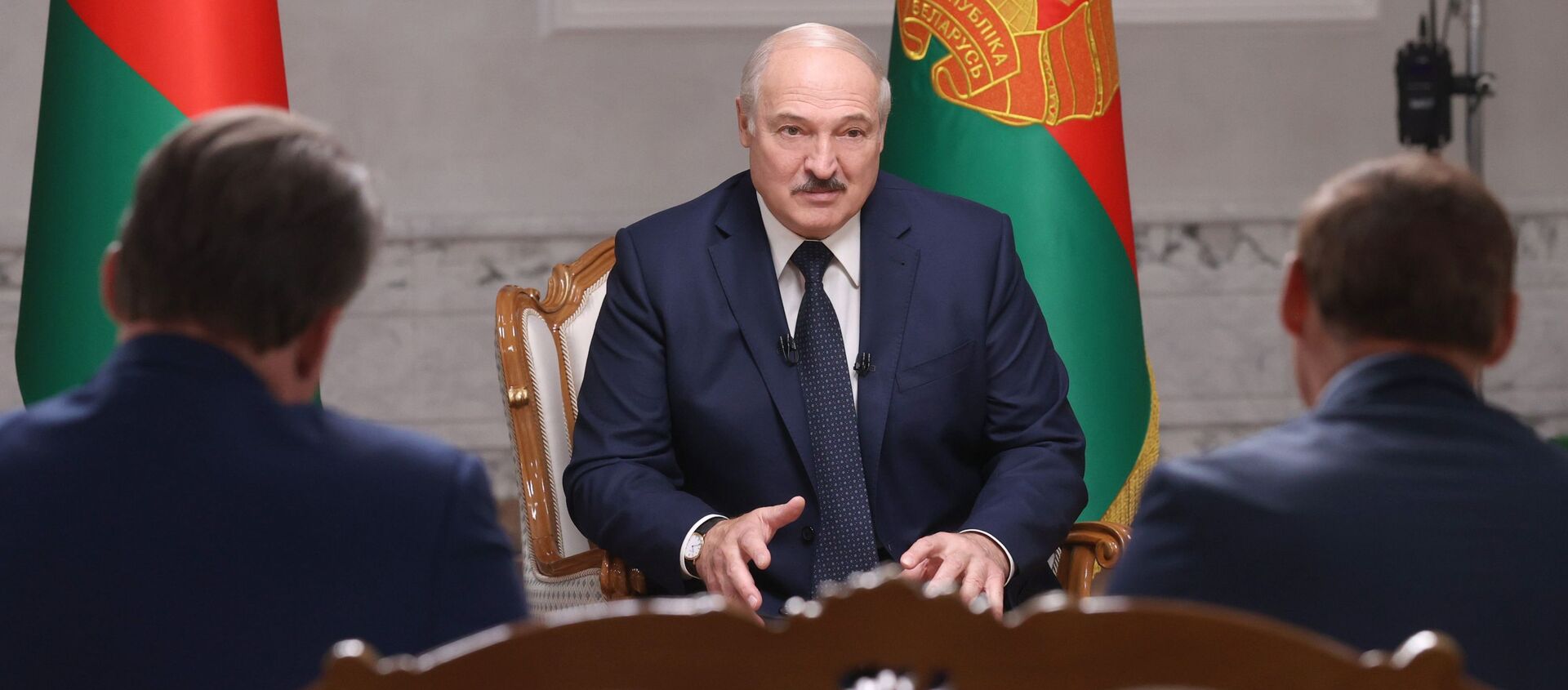 Президент Белоруссии А. Лукашенко дал интервью российским журналистам - Sputnik Армения, 1920, 24.04.2021