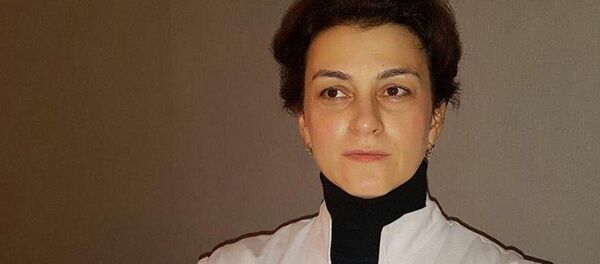 Заведующая педиатрическим отделением Республиканской детской больницы Марина Гегия Заведующая педиатрическим отделением Республиканской детской больницы Марина Гегия - Sputnik Армения