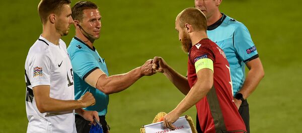 Матч Лиги Наций УЕФА между сборными Армении и Эстонии (8 сентября 2020). Еревaн Матч Лиги Наций УЕФА между сборными Армении и Эстонии (8 сентября 2020). Еревaн - Sputnik Արմենիա