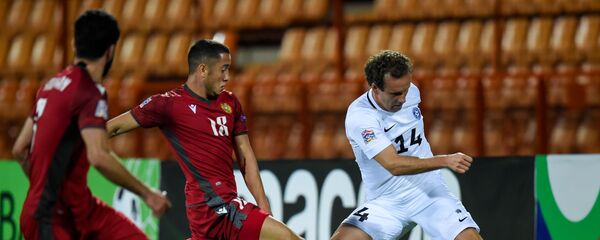 Матч Лиги Наций УЕФА между сборными Армении и Эстонии (8 сентября 2020). Еревaн Матч Лиги Наций УЕФА между сборными Армении и Эстонии (8 сентября 2020). Еревaн - Sputnik Армения