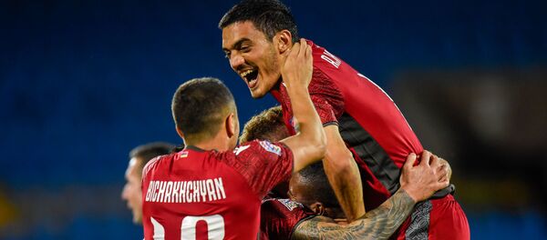 Матч Лиги Наций УЕФА между сборными Армении и Эстонии (8 сентября 2020). Еревaн - Sputnik Արմենիա