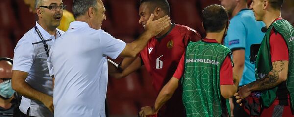 Матч Лиги Наций УЕФА между сборными Армении и Эстонии (8 сентября 2020). Еревaн - Sputnik Արմենիա