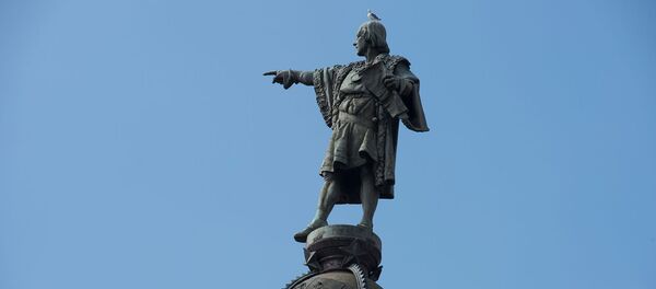 Памятник Христофору Колумбу в Барселоне - Sputnik Արմենիա