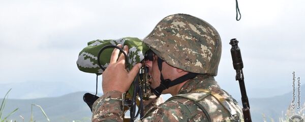 Армянский военнослужащий - Sputnik Արմենիա