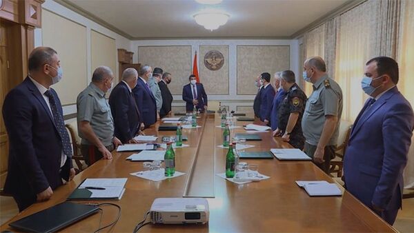 Первое заседание Совета Безопасности Карабаха  - Sputnik Արմենիա