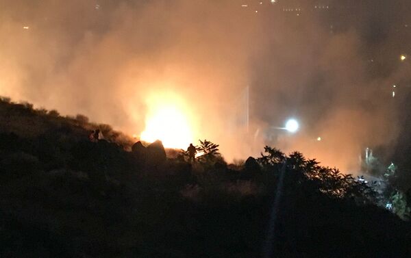 Пожар у Матенадарана (19 сентября 2020). Еревaн - Sputnik Армения