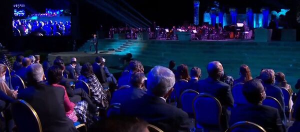 Церемония награждения Герой нашего времени в храме Звартноц (21 сентября 2020). Еревaн Церемония награждения Герой нашего времени в храме Звартноц (21 сентября 2020). Еревaн - Sputnik Արմենիա