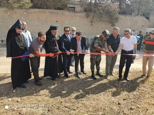 Армянская сторона официально передала разминированные территории Сирии Армянская сторона официально передала разминированные территории Сирии - Sputnik Армения