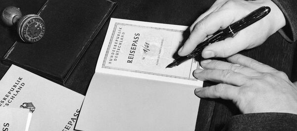 Паспорт гражданина Федеративная Республика Германия (1951 год) - Sputnik Արմենիա