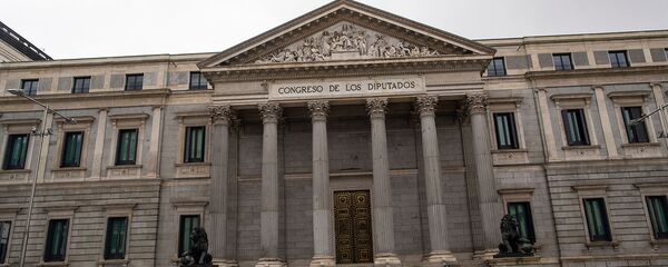 Здание парламента Испании в Мадриде Здание парламента Испании в Мадриде - Sputnik Արմենիա