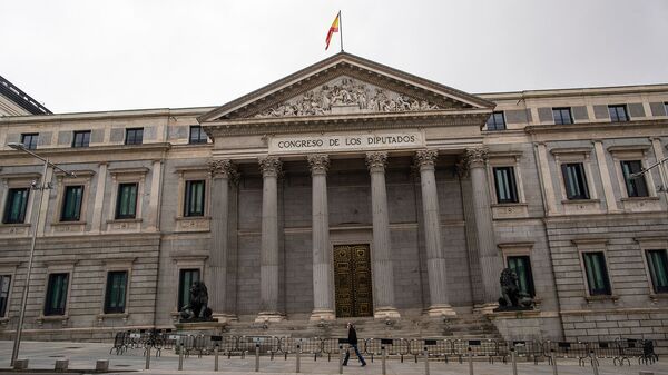 Здание парламента Испании в Мадриде - Sputnik Արմենիա