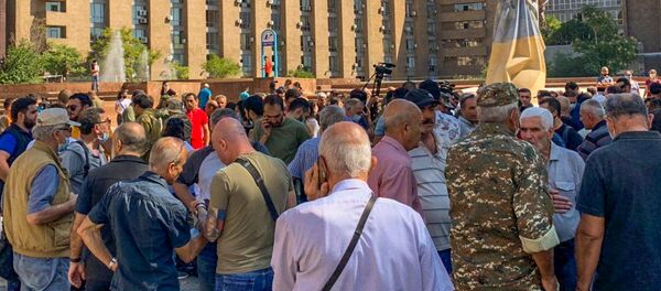 Ситуация на площади Республики (27 сентября 2020). Еревaн Ситуация на площади Республики (27 сентября 2020). Еревaн - Sputnik Արմենիա